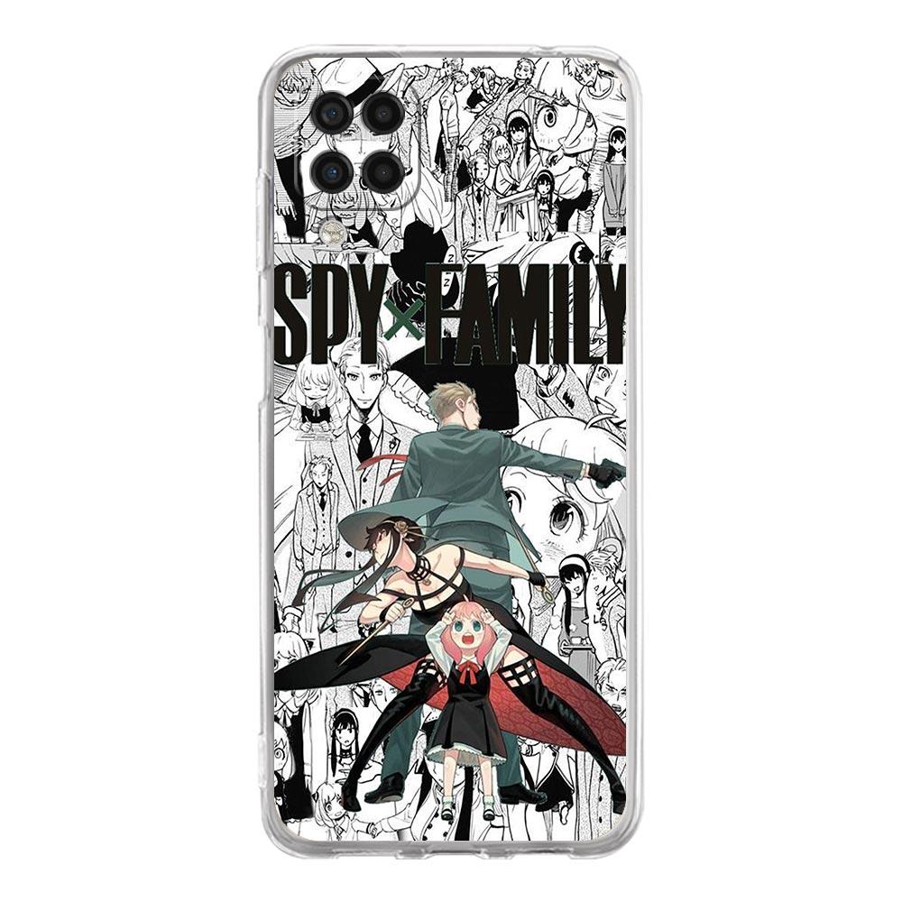 Spy x Family Anya Forger Handyhülle für Samsung A51 A71 A21S A12 A11 A31 A41 A01 A03S A13 A33 A73 A53 A52 A32 5G A23 Transparente Hülle