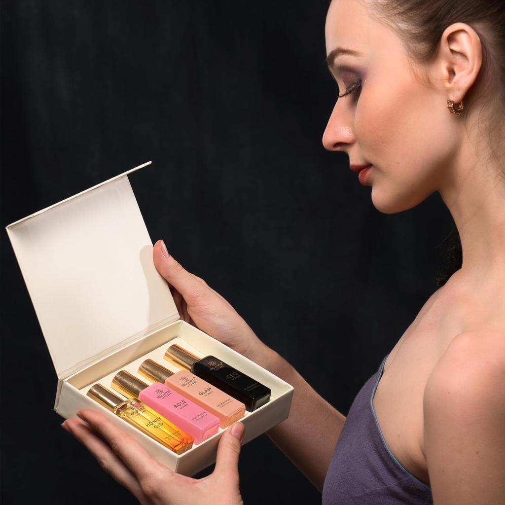Bella Vita Luxury Woman Eau De Parfum Gift Set 4x20 ML for Women with CEO