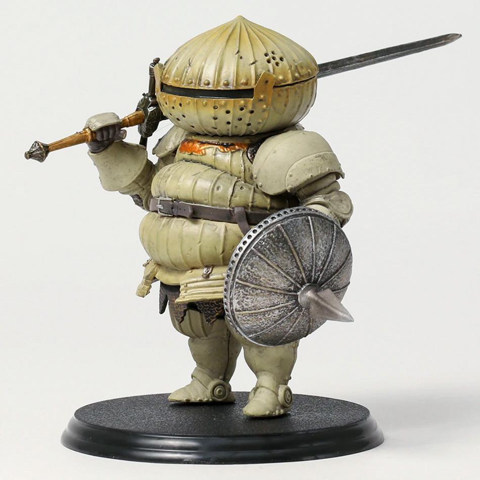 Original 13cm Dark Souls Heroes of Lordran Siegmeyer Black Knight Faraam Artorias PVC Figure Collectible Model Toy