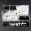 New Kit Hood Bonnet Rod Fasteners Clips Rod Support Car Retainers Fastener Clips