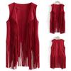 2024 European & American Spring/Summer Women's Slim Tassel Vest Tank Top