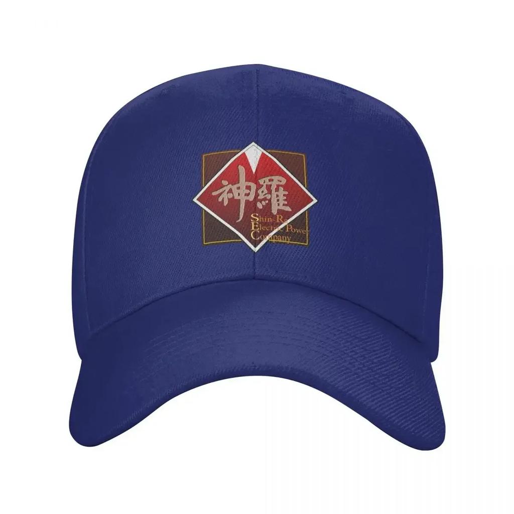 Punk Shinra Electric Power Company Baseball Cap Unisex Women Breathable Final Fantasy Video Game Dad Hat Sunmer Snapback Caps