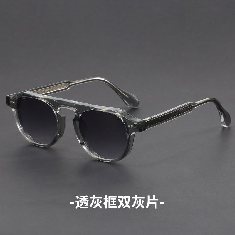 New Retro Punk Men Polarized Sunglasses Women Vintage Round Glasses in Trend Luxury Design UV400 Sun Shades For Fishing Driving