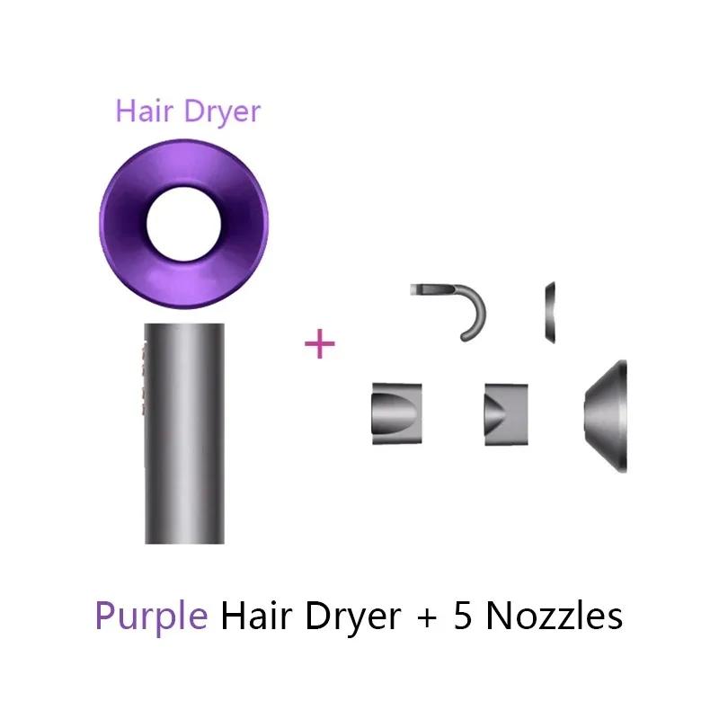 Professional High Speed Leafless Hair Dryer Attachment 5 Constant Temperature Hair Care Home Powerful Electric Blow Dryer