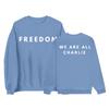 Women's Oversized Long Sleeve Crewneck Sweatshirt Casual Loose-Fitting Drawstring