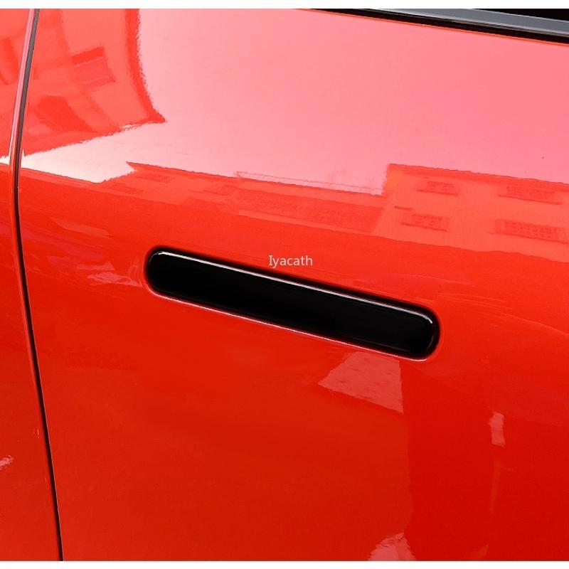 For XPeng G6 2024 2025 ABS carbonfiber Car Outside Door Handle Cover Trim Handle Protector Sticker Exterior Accessories