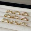 Dripping Butterfly Flower Opening Ring Female Niche Personality Versatile Sweet Temperament Simple Fashion Ring Ring