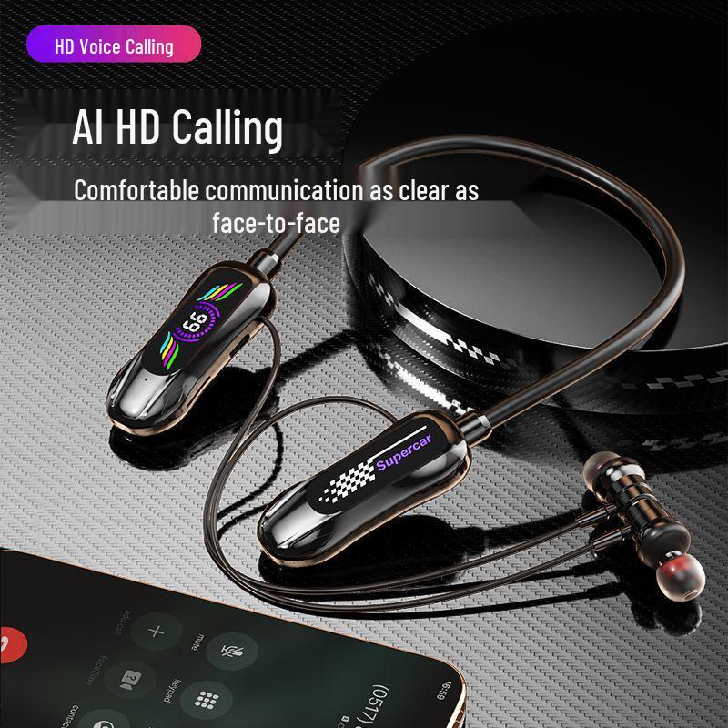 Neckband Bluetooth Sports Headset with High-Fidelity Sound and Long Battery Life