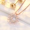 Lindon Women Necklace Pendant Copper Alloy Zircon Fashion Gift