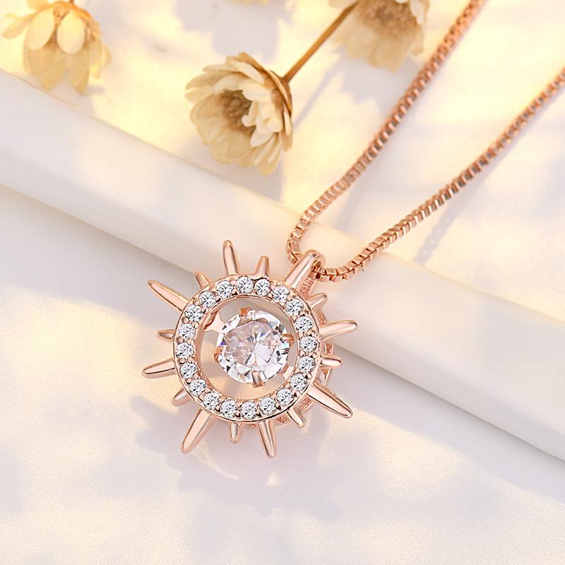 Lindon Women Necklace Pendant Copper Alloy Zircon Fashion Gift