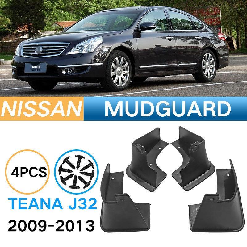 Nissan Teana J32 (2009-2013) Cross-border Car Tire Leather Mudguard Black