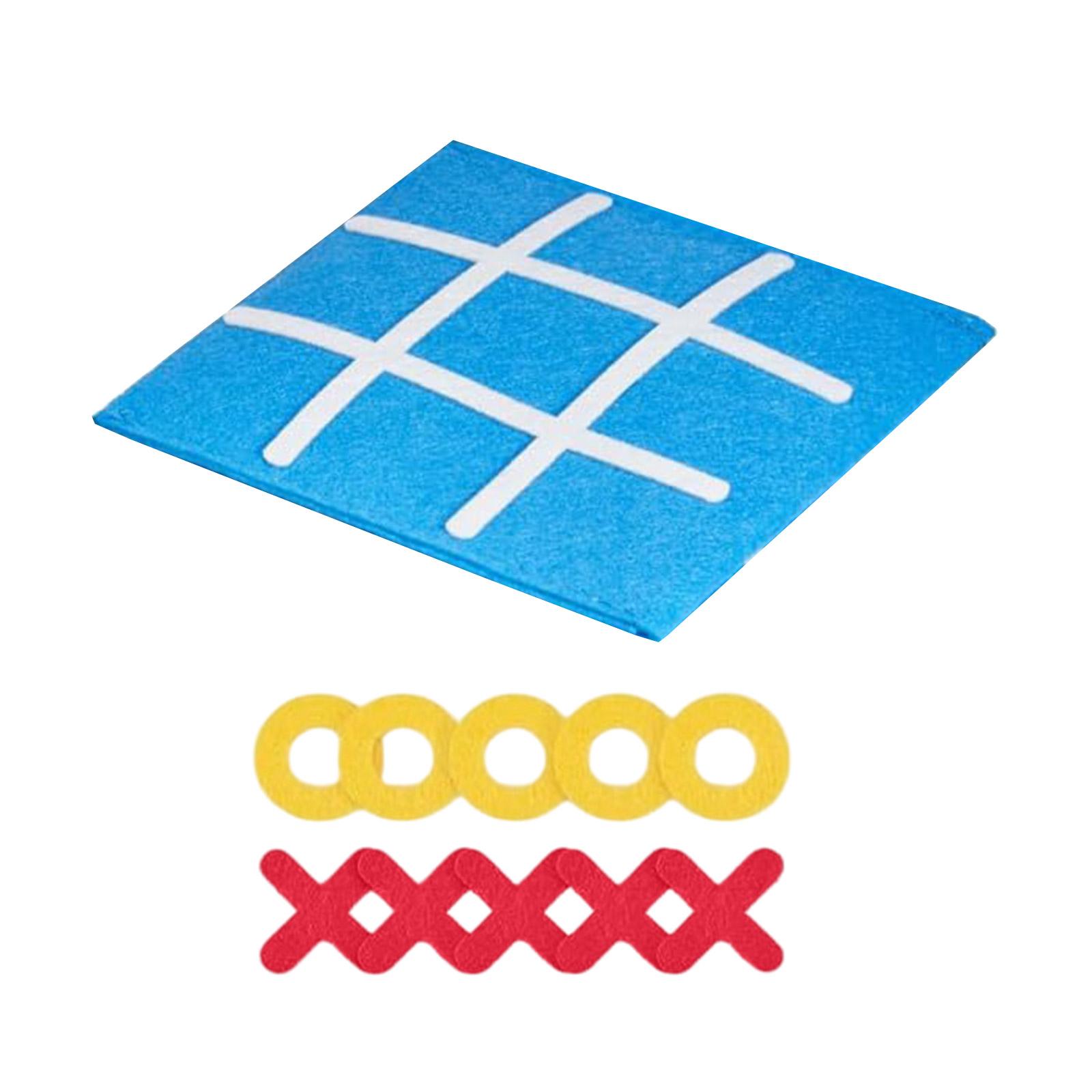 

Развивающая дорожная игра крестики-нолики для детей, развивающая логическую стратегию и творческую игру синий