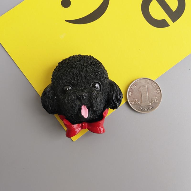 

Милые магниты на холодильник в виде плюшевых собачек, мультяшные собаки, животное, украшение, для доски, шкафчика, кавайные магниты, домашний декор, сувенир, особый подарок