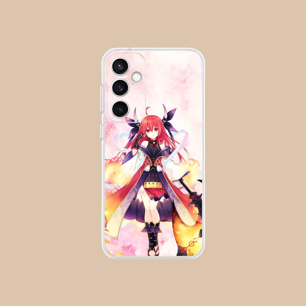 Date a Live Kotori Itsuka Klare Handyhülle für Samsung Galaxy S25 S24 S23 S22 S21Plus FE Ultra Bunte Hülle