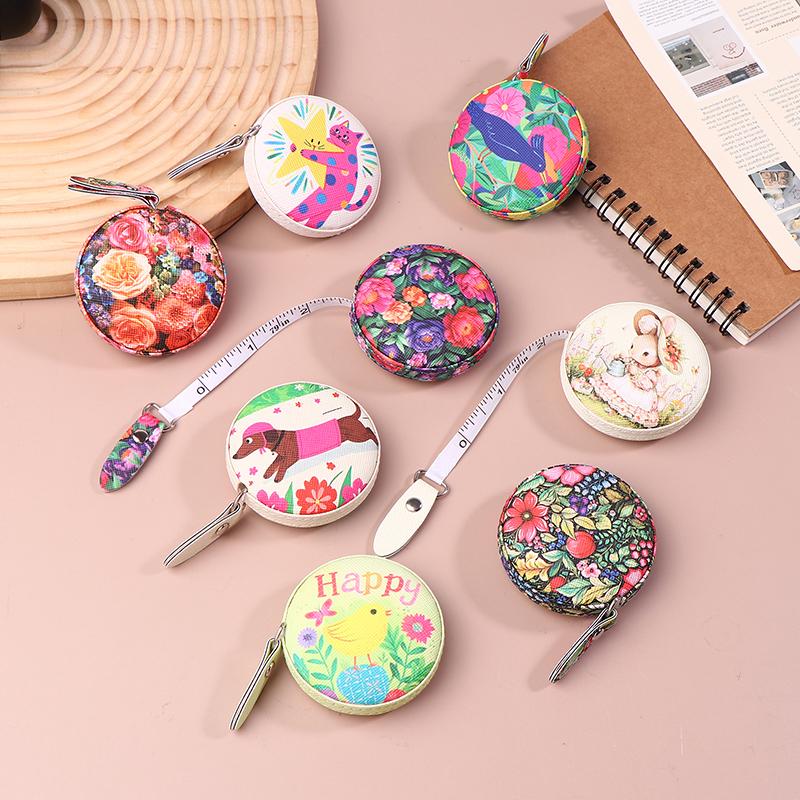 2M Mini Soft Ruler Double-Sided Ruler With Centimeters And Inches For Measuring Sewing Tape Clothing Clothin