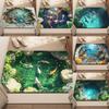 3D Visual Ocean Floor Mat Summer Carpet Entrance Door Living Room and Bedroom Door Mat Personalized Mat Home Decoration Rugs