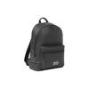 Logo Zip Closure Leather Backpack Men Backpack Black FE55SA713L4099
