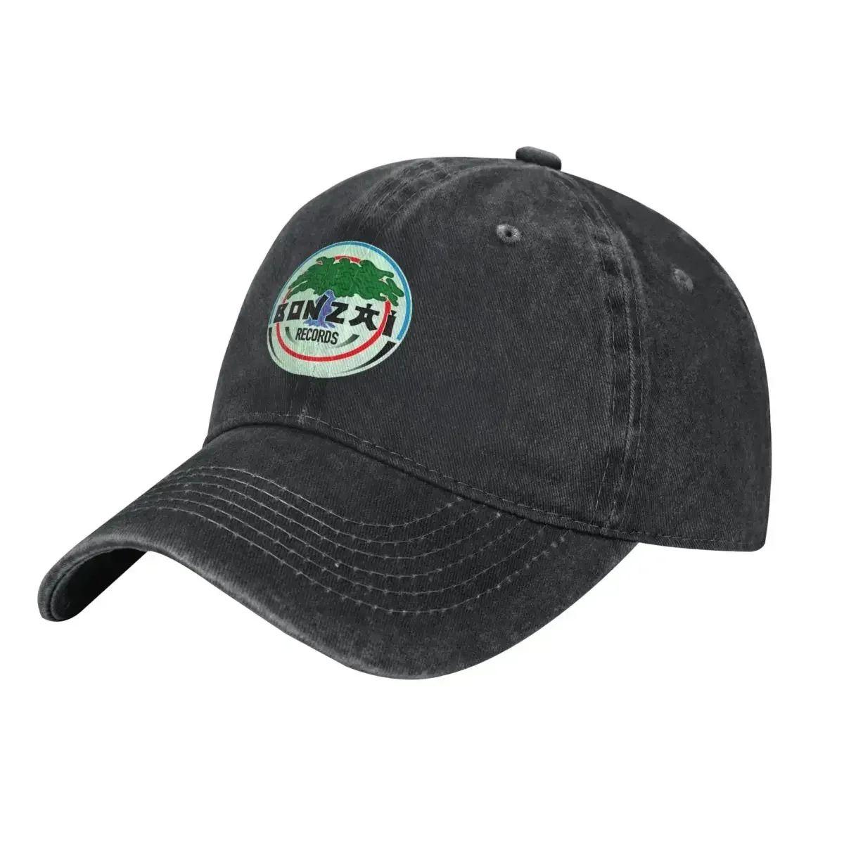 

Bonzai Records Fashion Baseball Cap Peaked Cap Men Women Hat Outdoor Sun Protection Fashion Leisure Fishing Adjustable