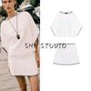 New Fall Women's Clothing Contrast Color Embroidered Knitwear 2142121 Contrast Color Embroidery Knitted Dress 2142124