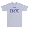 Think T-Shirt While It's Still Legal Shirt Freedom Political Vintage Men's Shirt Unisex T-Shirt