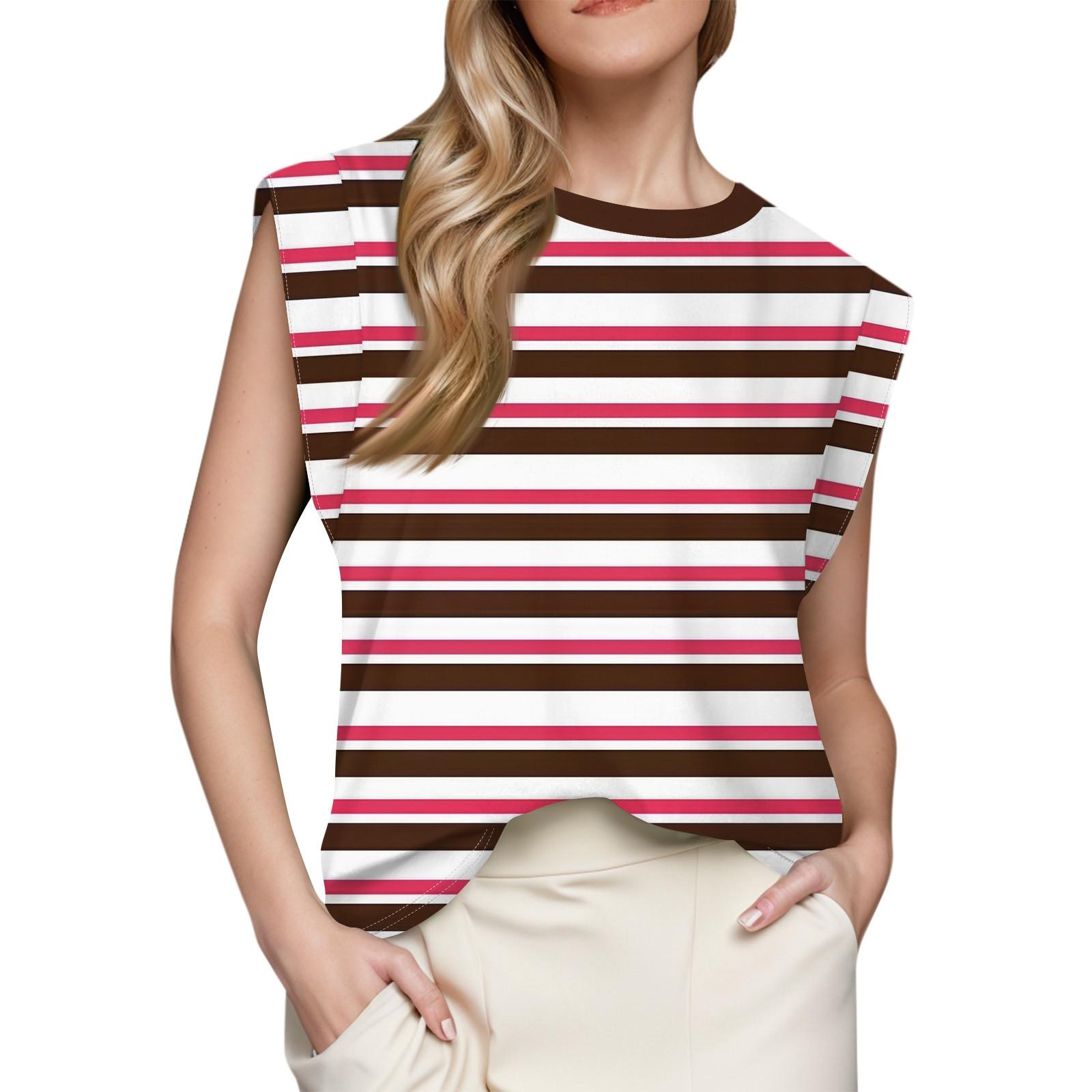 

Женский топ с короткими рукавами, летняя майка с принтом, базовая футболка, повседневная свободная одежда S