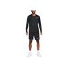 Nike Dri-Fit Round Neck Spliced Quick-Dry Breathable Long Sleeve Sweatshirt Men sweatshirt Black White DD8371-010