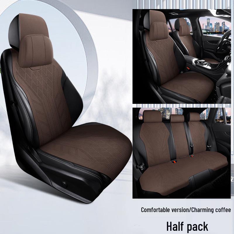 Universal Leopard 8 Breathable Seat Covers for 2025 Fangchengbao 5-Seater – All-Season Titanium 3 Cushions