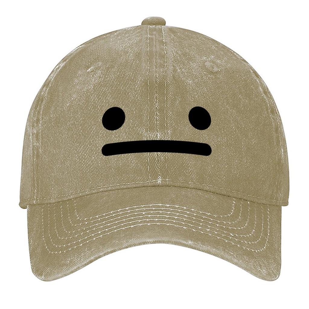 Simple Meh Face Baseball Cap Designer Cap Sun Caps Visor Uv Protection Solar Hat Women Beach Fashion Mens
