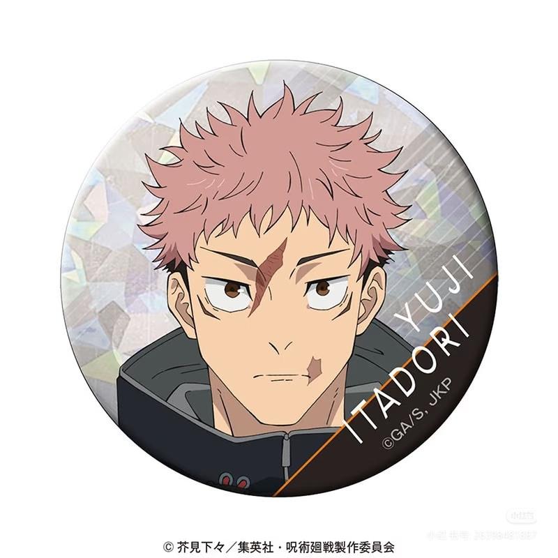 su Anime Kaisen Tinplate Badge eripheral Products Zenin Naoya Hakari Kinji Okkotsu Yuta Srooftop Edition Original