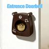 Creative Entrance Doorbell Magnetic Entry Reminder Bell Animal Shaped Windbell  Housewarming Gift