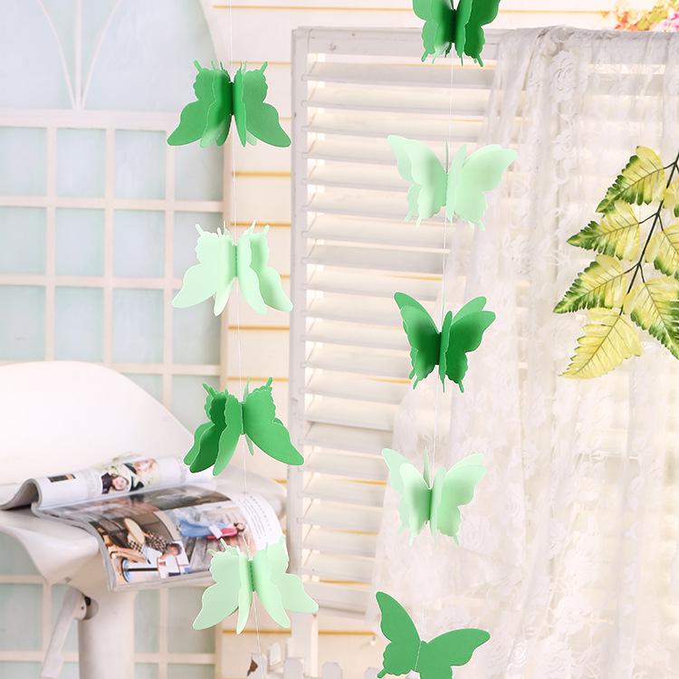 Valentine's Day Butterfly Ceiling Decoration for Restaurant or Store Anniversary Event