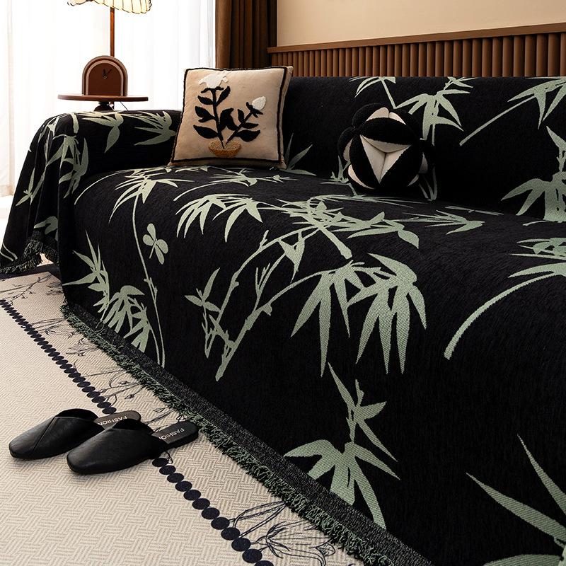 

Современный чехол для дивана в стиле легкой роскоши, ощущение высокого класса, целое покрывало для дивана с полным покрытием, универсальное нескользящее одеяло-подушка для всех сезонов, новая модель 180*130cm