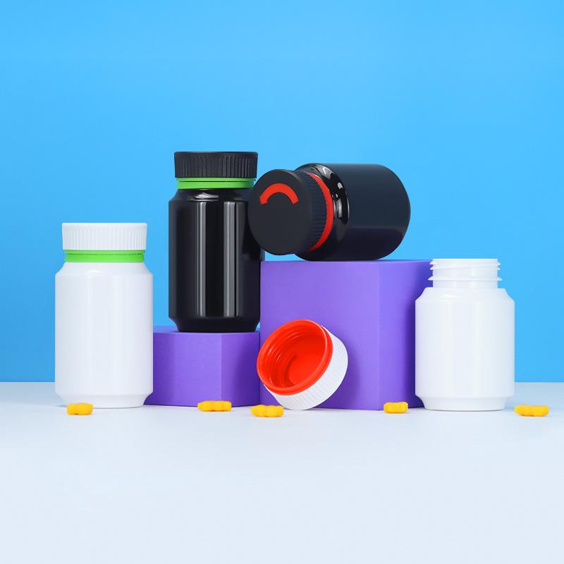 Health Supplement Bottles, 120/150ml, PET, Food-Grade for Capsules and Tablets
