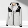 Spring and Autumn Men's and Women's Household Jackets Removable Hats Mountaineering Jackets Sports Jackets