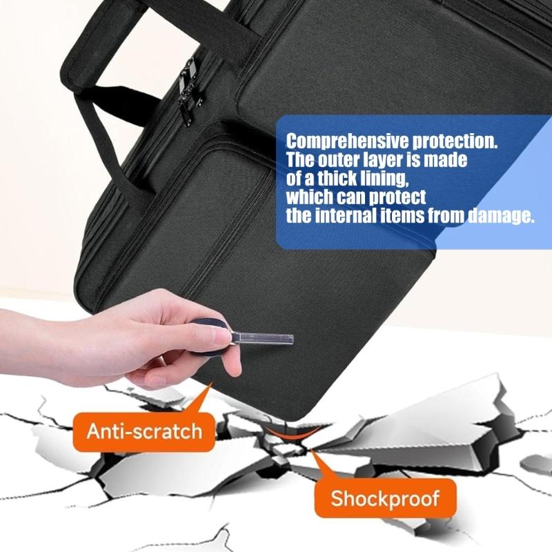Professional DJ Equipment Bag for DDJ RR Controllers Featuring Multiple Compartment Storage Carrying Case Scratchproof