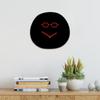 Silent Movement Acrylic Clock Minimalist Design Hanging Clock Silent Clock  Foyer Decoration