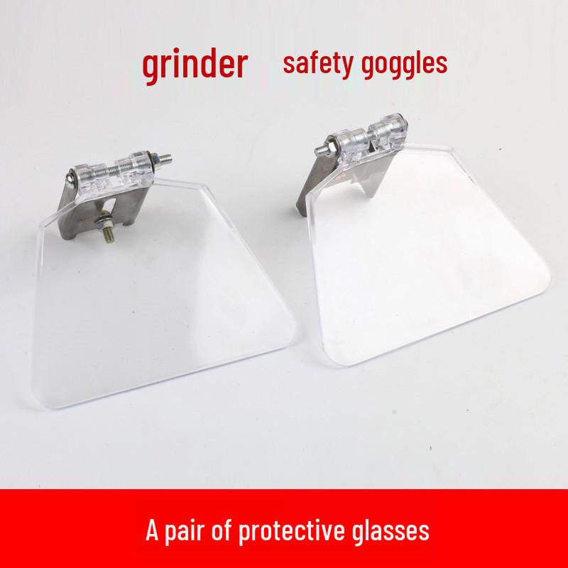 West Lake Golden Tripod Grinding Machine Safety Goggles - Transparent Eye Protection Shield