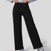 Women High Waisted Wide Leg Jeans  Stretch Jeans Wide Straight Leg Stretchy Baggy Fashion Loose Denim Pants Summer