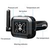 Car TPMS Cigarette Lighter Wireless Universal TPMS USB Digital Tpms Tire Pressure Monitoring System with 4 External Sensors
