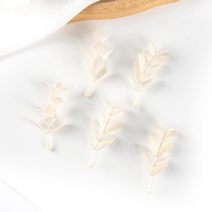 50PCS Of Artificial Plant Leaves For Wedding Party Home Accessories Craft Products Christmas Wreath Decoration Background Wall