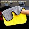 5pcs Car Care Wash Tools Thick Plush Soft Microfiber Cleaning Polishing Towels 30x40cm