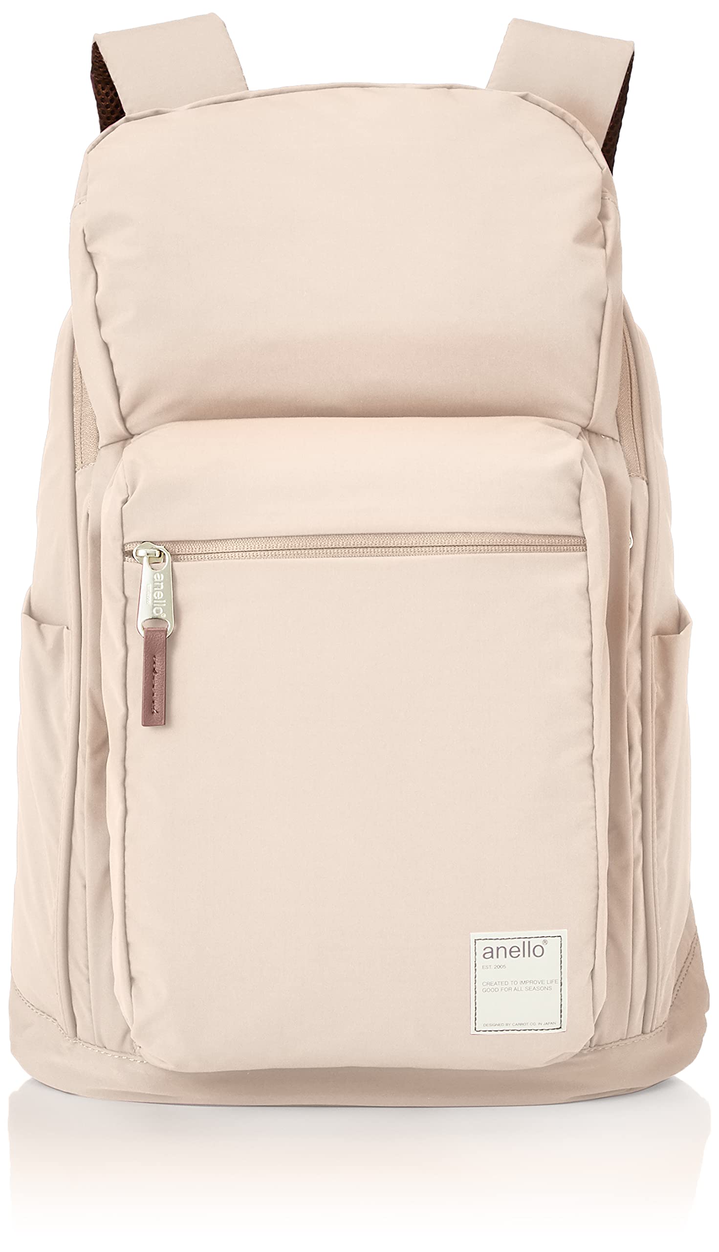 

Backpack Water Repellent Lightweight 10 Pockets CIRCLE ATB3981 Light Beige [Anello] Women s