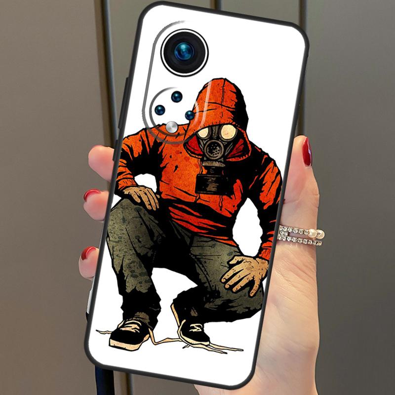 Gas Mask Case For Honor X8a X9a X7a X6a X7 X8 X9 X9b X8b Honor 90 70 50 10 Lite Magic 6 5 Pro Cover