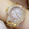 BEE SISTER BS Women Watches Quartz Diamond Luxury Watch Fashion Top Brand Wristwatch Fashion Watch Ladies Crystal Jewelry Rose Gold Watch 2022