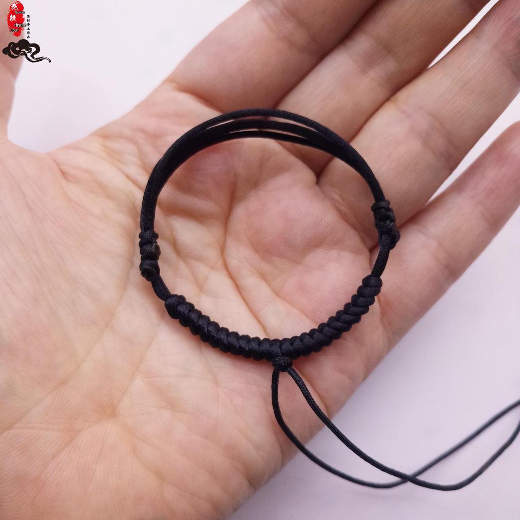 Unisex Baby Colorful Red Rope Anklet Bracelet with Gold, Silver & Jade Charms