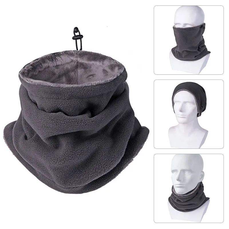 Cachecóis de Inverno para Esportes ao Ar Livre, Gola de Lã, Cachecol Tubo para Esqui, Cobertura de Meio Rosto para Homens e Mulheres, Colar Cachecol à Prova de Frio
