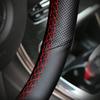 For Opel Corsa C 2000-2006 Combo C 2001-2011 Vauxhall Holden Barina Tigra Microfiber Leather Car Steering Wheel Cover