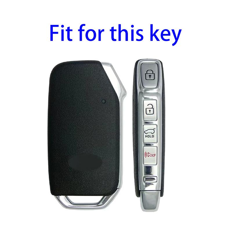 4 Button New TPU Car Key Case Cover for Kia Sportage 2023 Kia Ray Sorento Soul Telluride Cerato 2020 K5 K8 2022 for KIA Car Key Protection Accessories