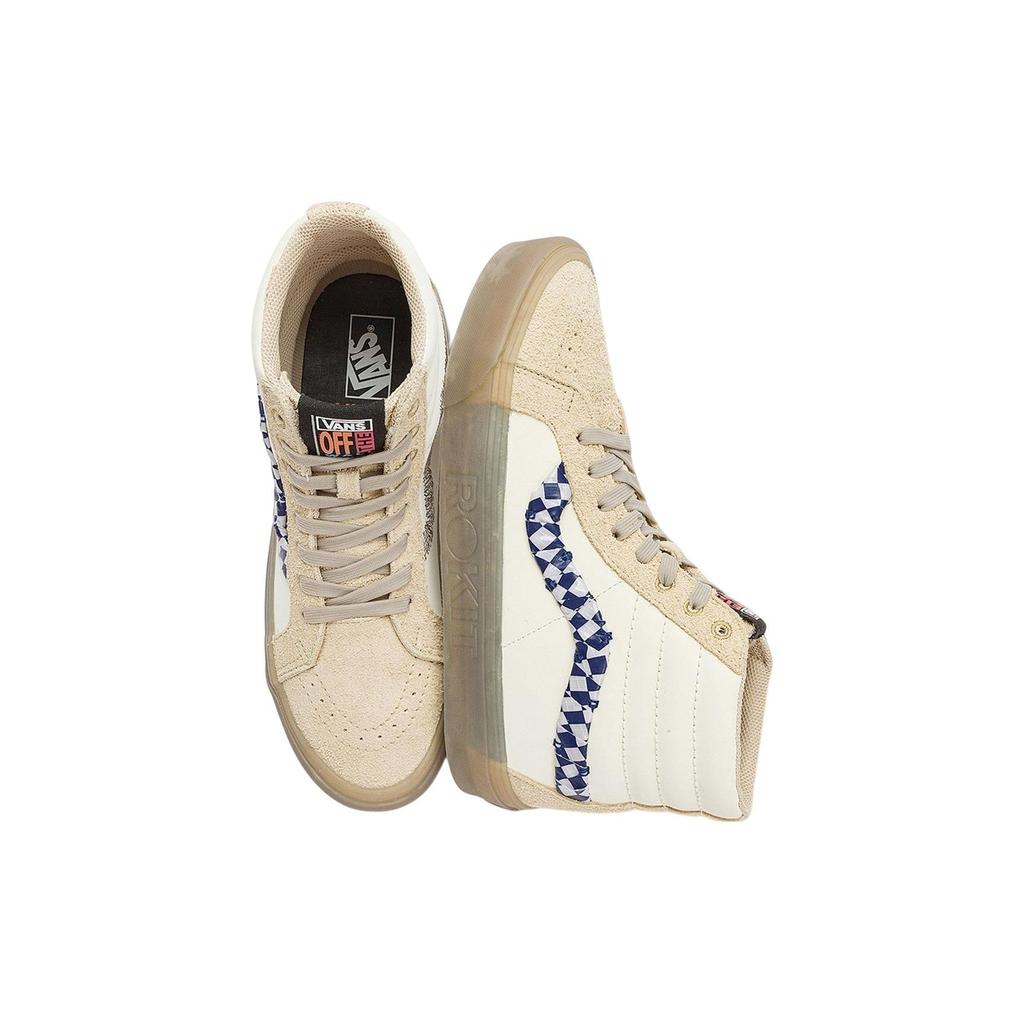 Rokit X Vans Sk8-Hi 38 DX WS Translucent Pebble Unisex Sneakers Cream VN0000SQBKV