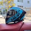 Imitation Street Car Helmet Men's Motorcycle 3C Electric Vehicle Full Helmet Autumn and Winter Knight Double Mirror Riding